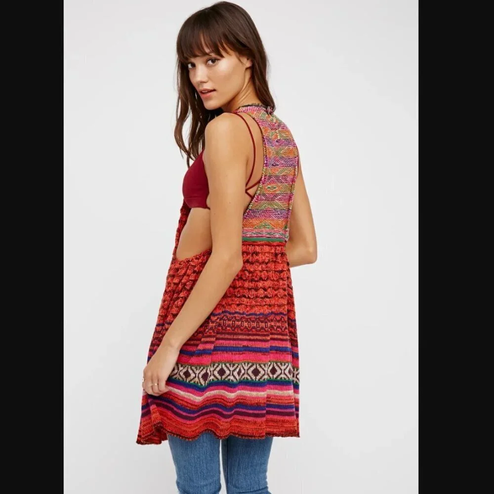 Free People Rare Hearts Tunic